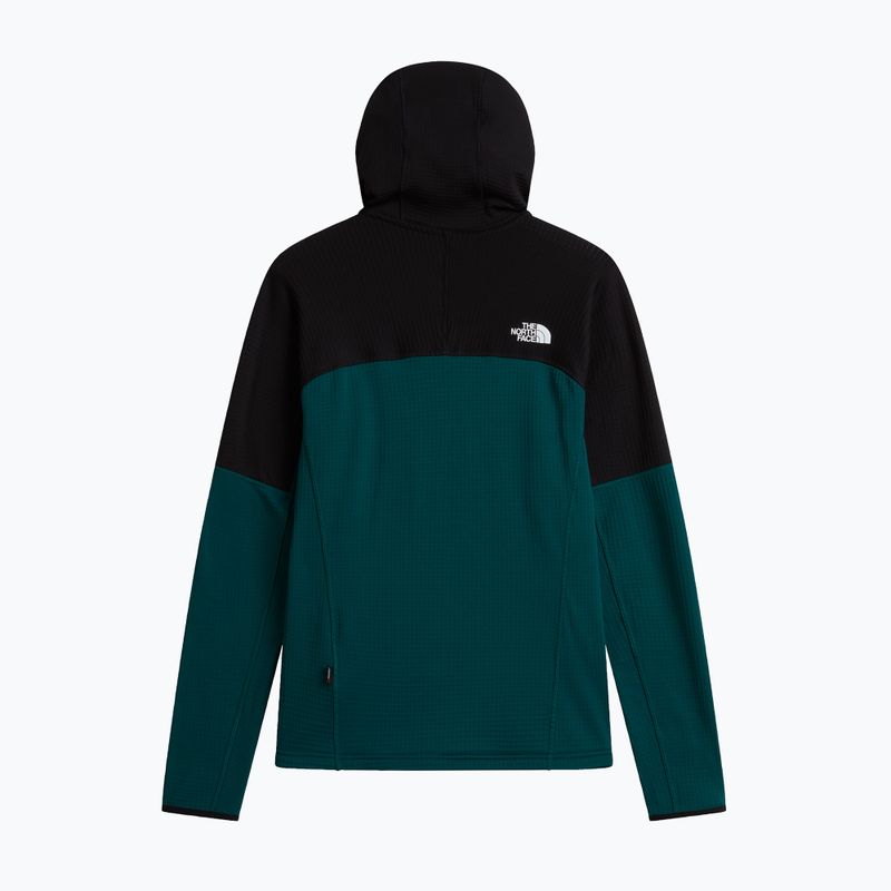 Herrenjacke The North Face Polartec Powergrid Stormgap Hoodie Pacific Teal/Tnf Black 6