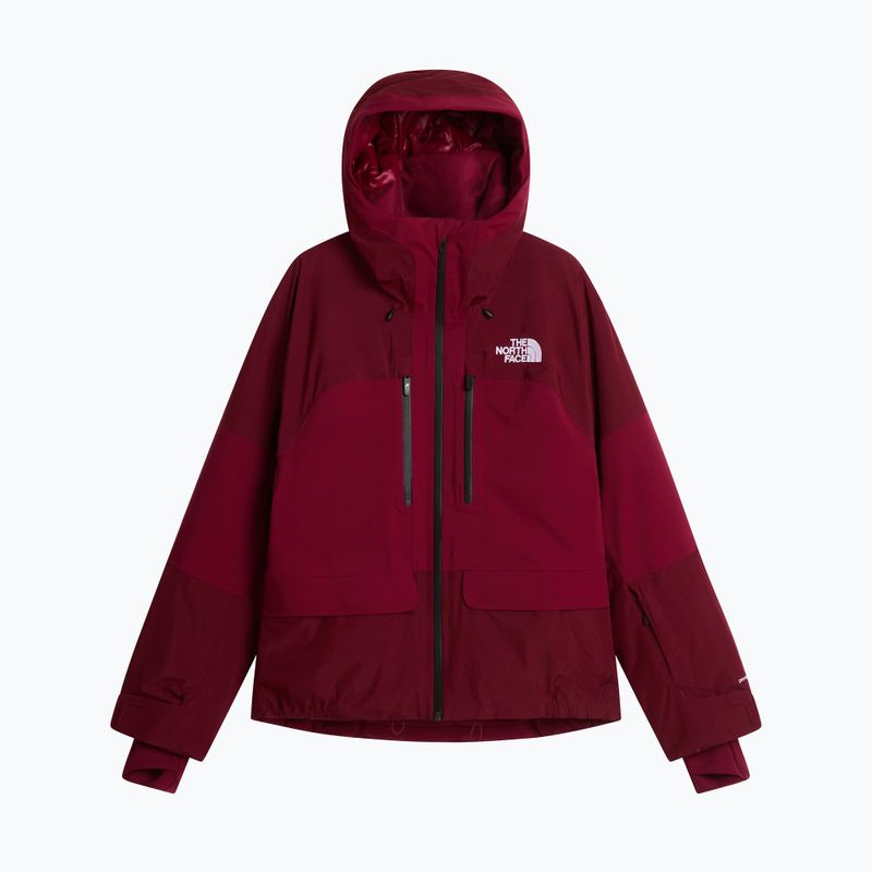 Damen-Skijacke The North Face Powstar burgundy crush 5
