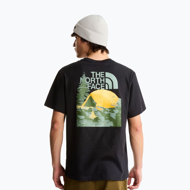 Herren-Shirt The North Face Apex '75 Collage Relaxed Hoodie Tnf Black 3
