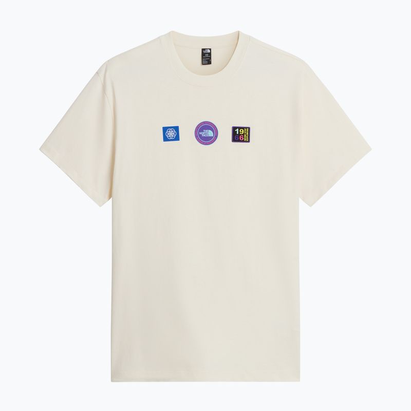 Herren-Shirt The North Face Explorer Badges RLX SS Tee Graphic white dune 4