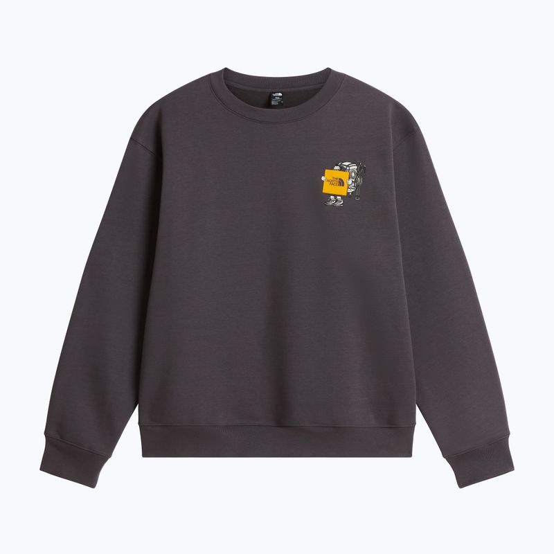 Sweatshirt  The North Face Gear Up Get Out RLX SS Tee Graphic anthracite grey 4