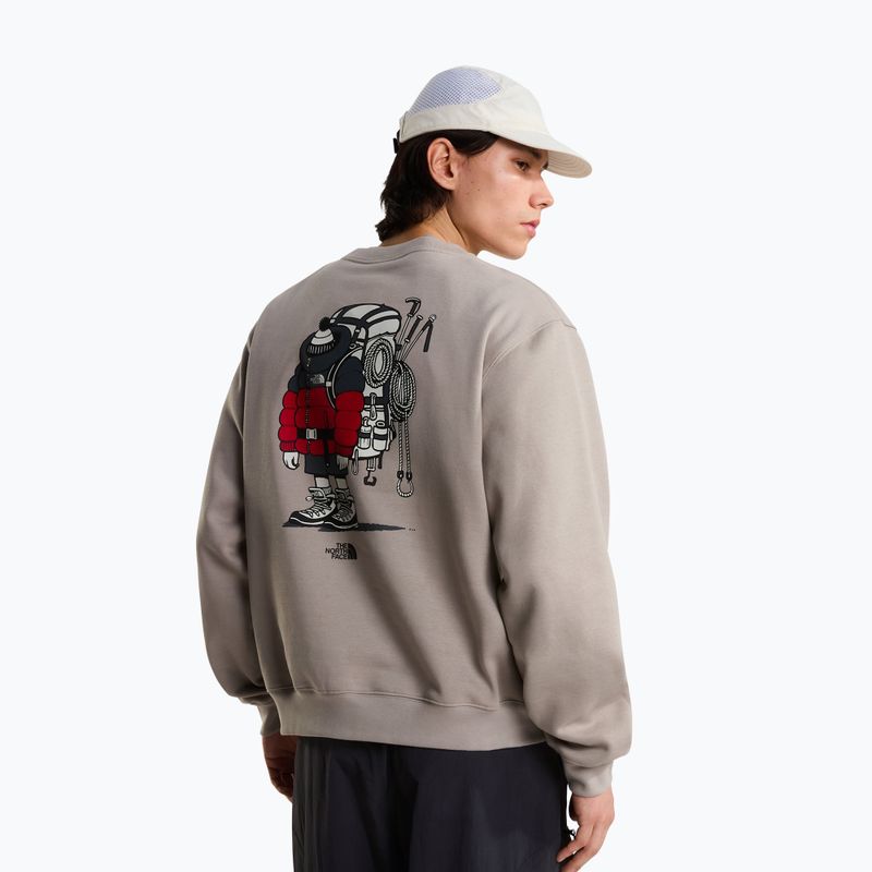 Sweatshirt  The North Face Gear Up Get Out RLX SS Tee Graphic stone slab 3