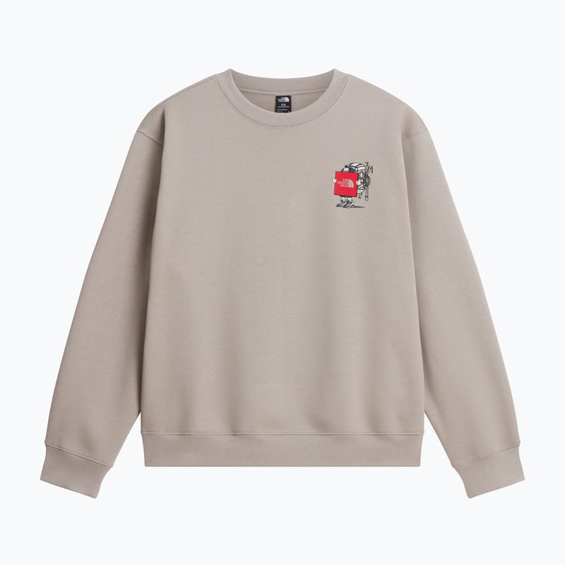 Sweatshirt  The North Face Gear Up Get Out RLX SS Tee Graphic stone slab 4