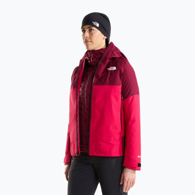 Damen-Regenjacke The North Face Gtx Jazzi lali guran/burgundy cru 4