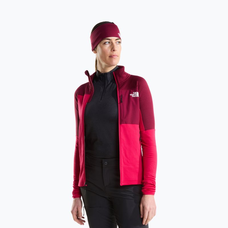 Damenjacke The North Face Polartec Stormgap lali guran/burgundy cru 4
