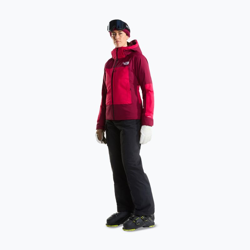 Damen-Skijacke The North Face Lenado lali guran/burgundy cru 2