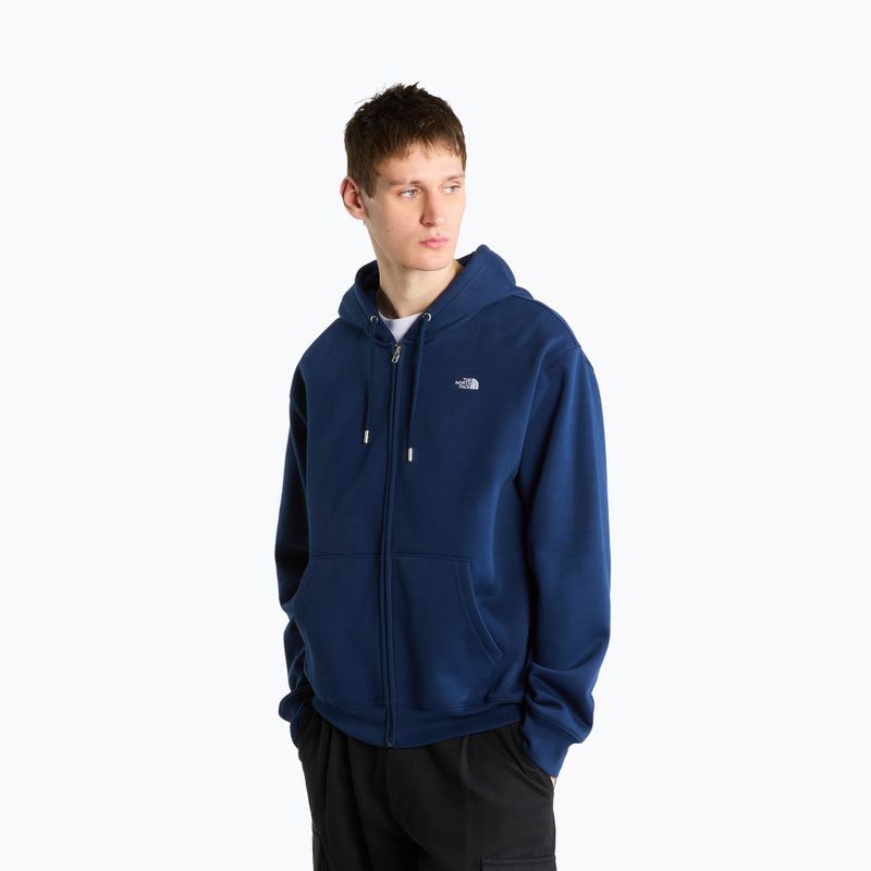Herrenpullover The North Face Essential Simple Dome RLX Full Zip summit navy