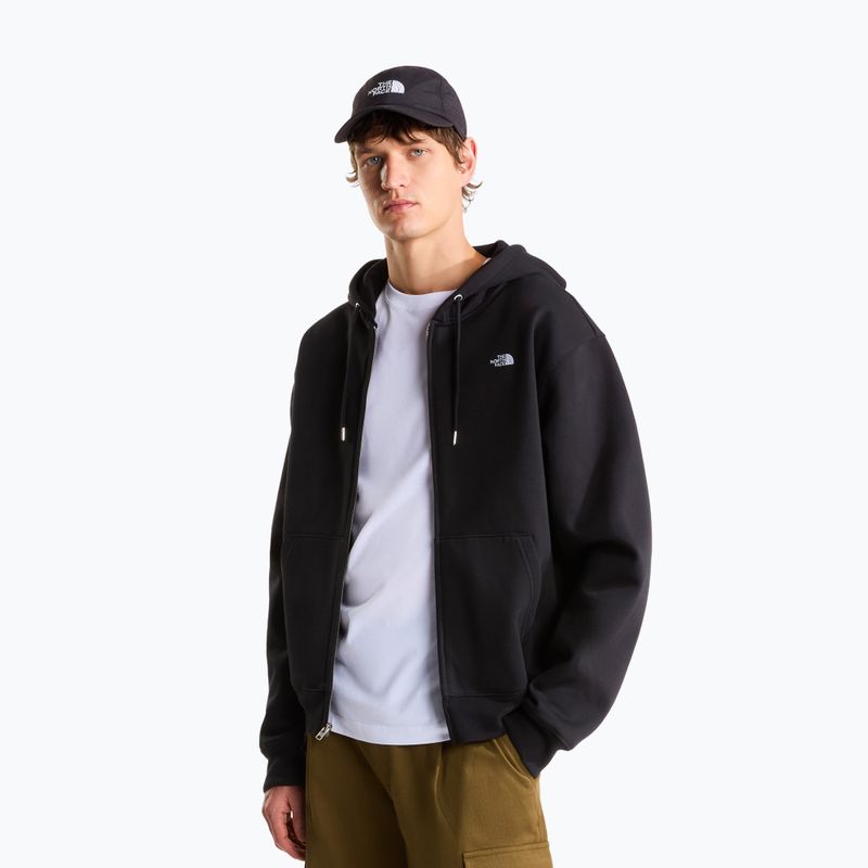 Herrenpullover The North Face Essential Simple Dome RLX Full Zip tnf black 4