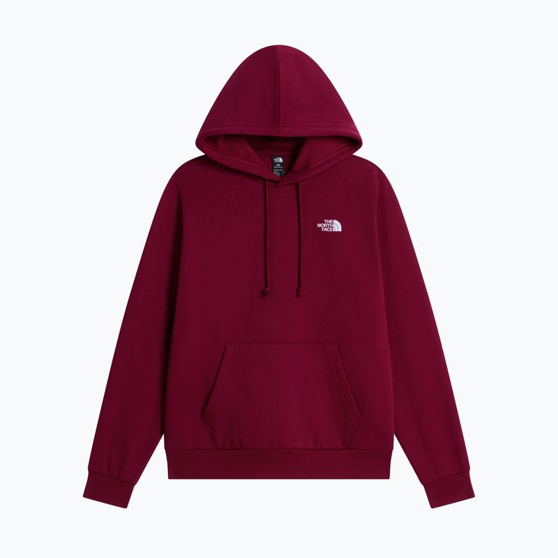 Damenpullover The North Face Evolution Simple Dome Regular Hoodie burgundy crush