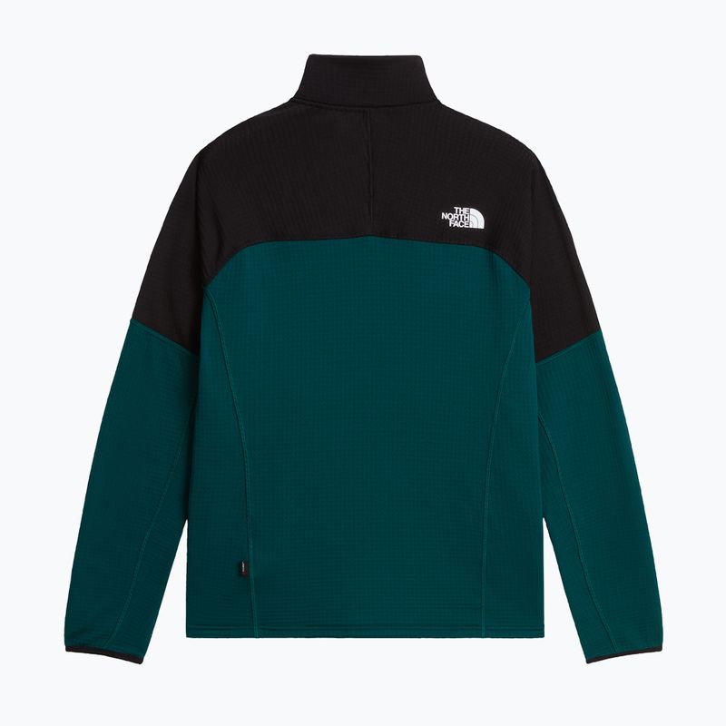 Herren-Trekkingsweatshirt The North Face Polartec Powergrid Stormgap pacific teal/tnf black 6