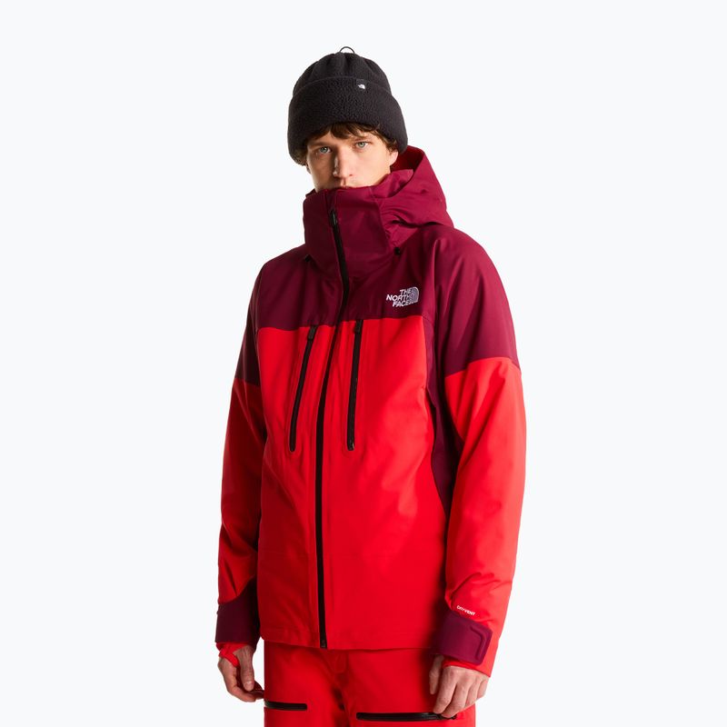 Herren-Skijacke The North Face Chakal elevation red/burgundy