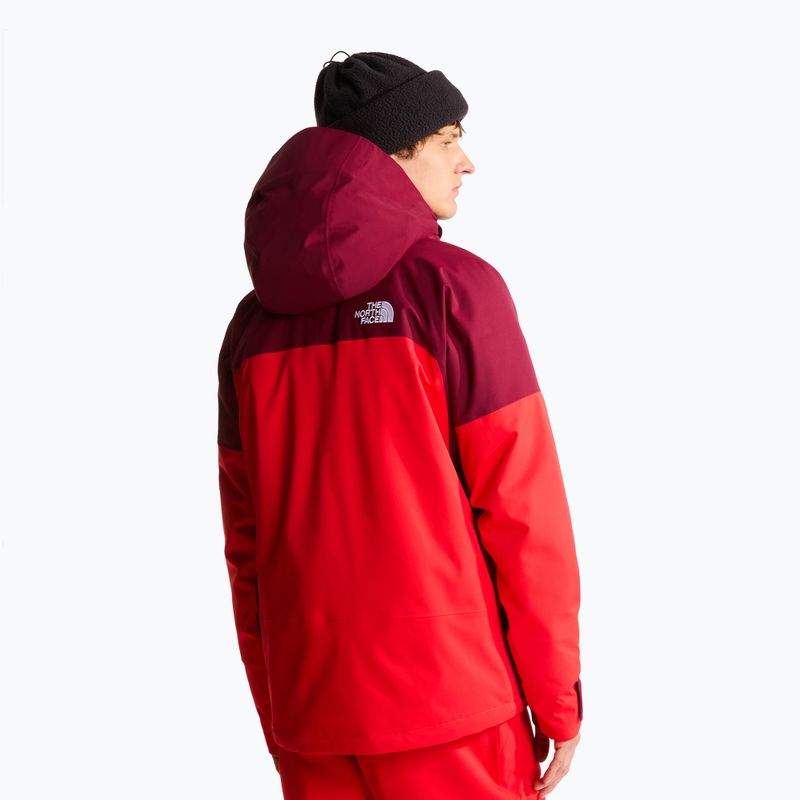 Herren-Skijacke The North Face Chakal elevation red/burgundy 3