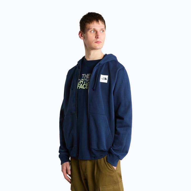 Herrenpullover The North Face Evo Box Half Dome Regular Full Zip Hoodie summit navy 4