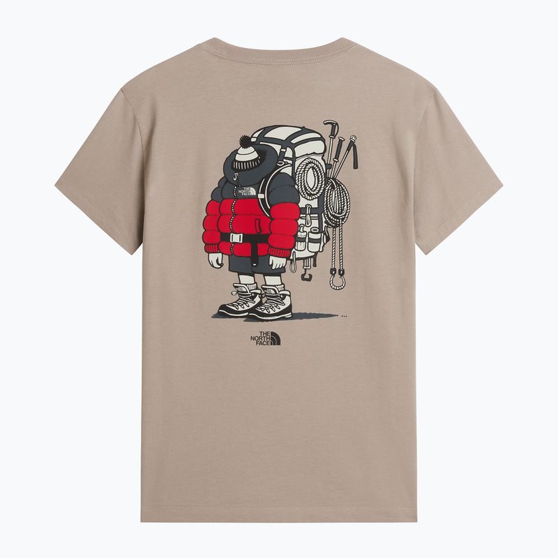 T-Shirt The North Face Gear Up Get Out RLX SS Tee Graphic stone slab 5
