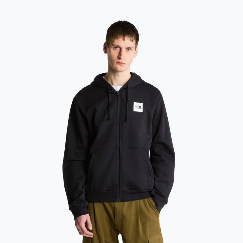 Herrenpullover The North Face Evo Box Half Dome Regular Full Zip Hoodie tnf black 4