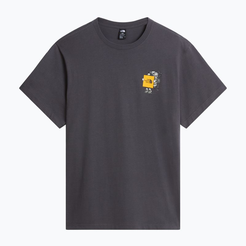 T-Shirt The North Face Gear Up Get Out RLX SS Tee Graphic anthracite grey 4