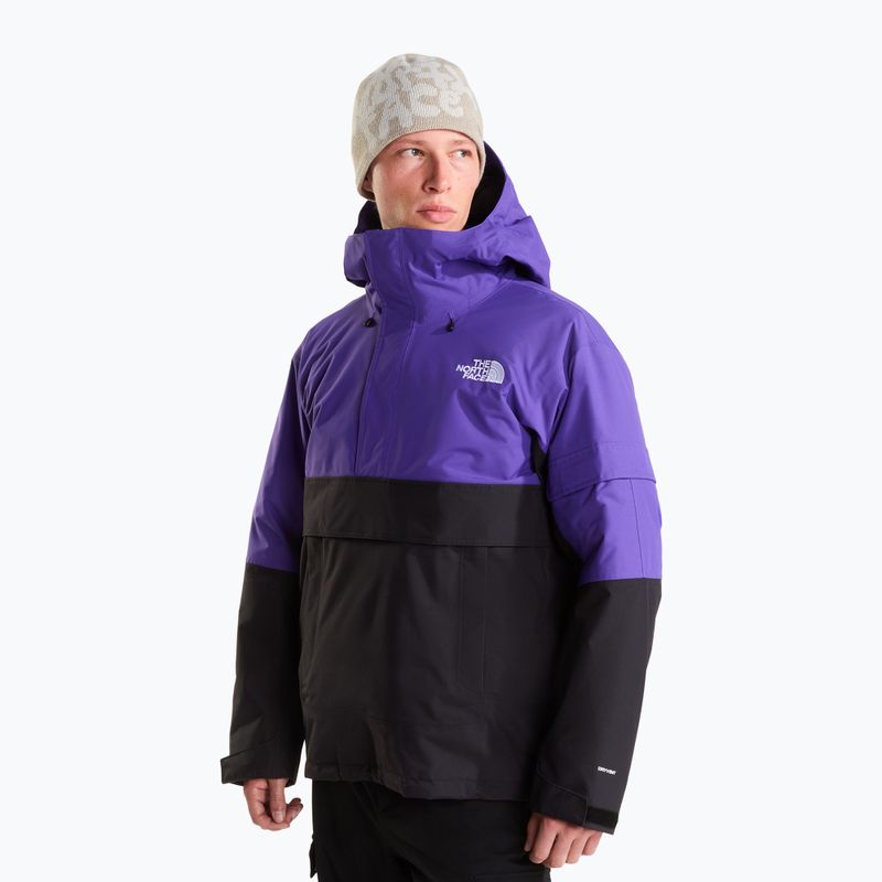 Herren-Skijacke The North Face Everyday Anorak Peak Peak Purple/Tnf Black