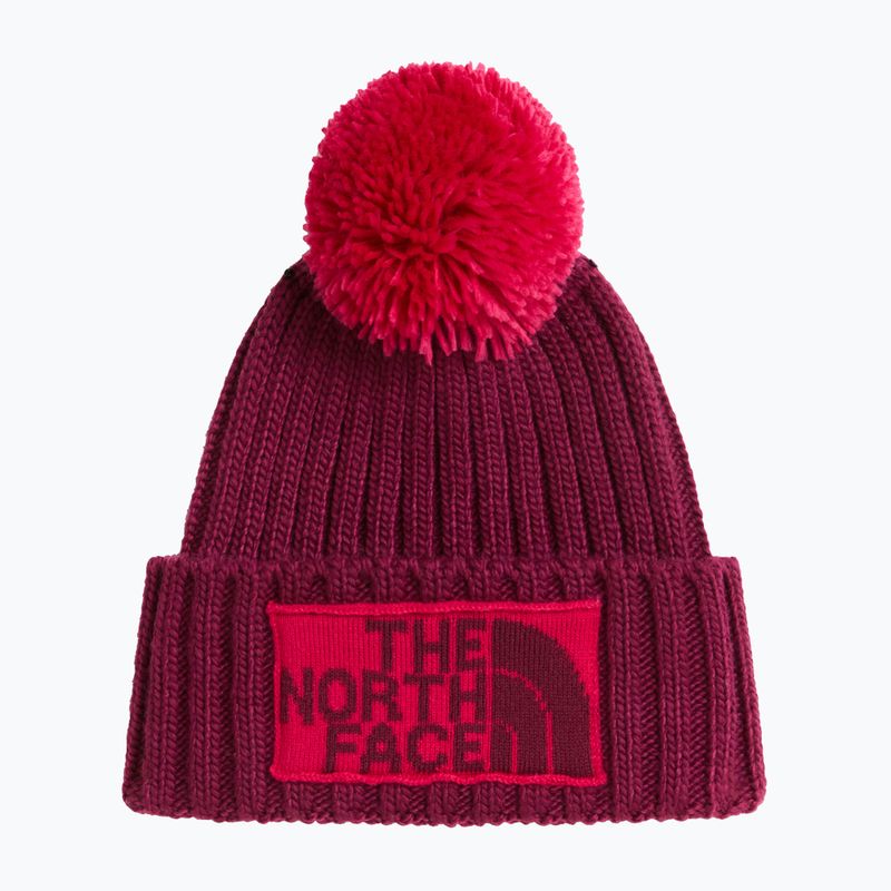 Wintermütze The North Face Heritage Ski Tuke burgundy crush