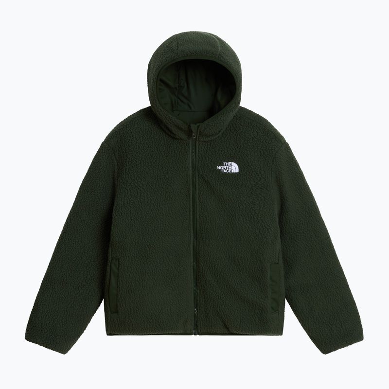 Gefütterte Kinderjacke The North Face Reversible Shasta FZ Hooded caraway seed/bo 8