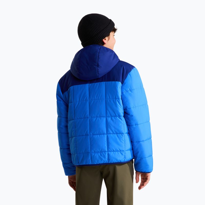 Gefütterte Kinderjacke The North Face Reversible Shasta FZ Hooded active blue/bol 3