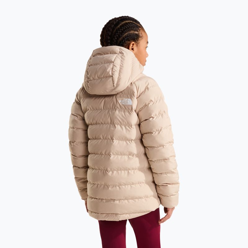 Gefütterte Kinderjacke The North Face Reversible Perrito Hooded timeless taupe 3