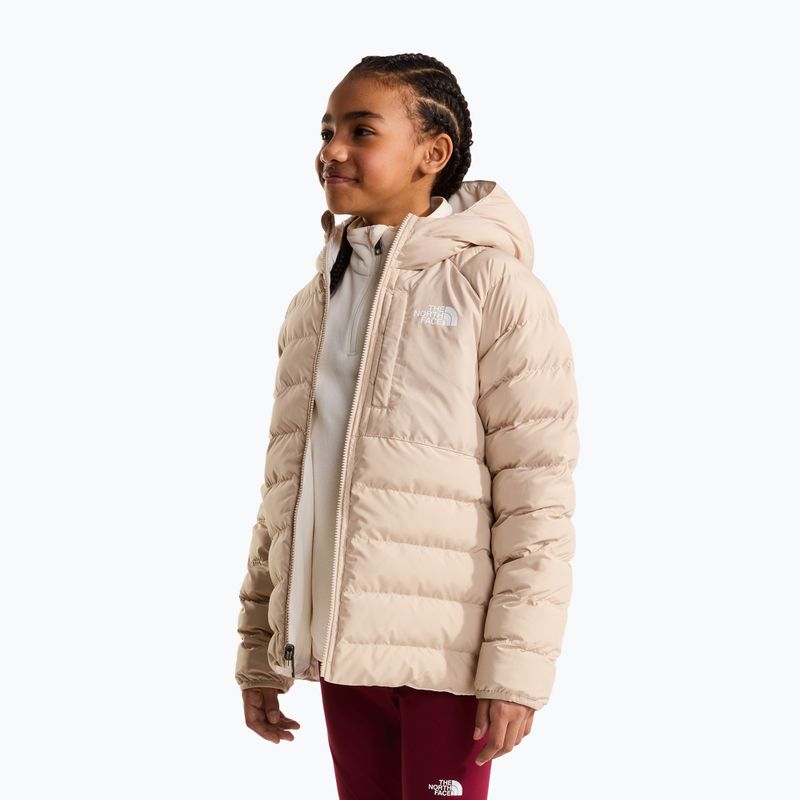 Gefütterte Kinderjacke The North Face Reversible Perrito Hooded timeless taupe 4