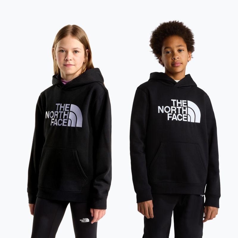 Kinder-Sweatshirt The North Face Essential Drew Peak Hoodie tnf black 3