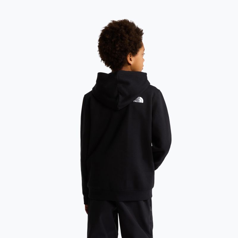 Kinder-Sweatshirt The North Face Essential Drew Peak Hoodie tnf black 5