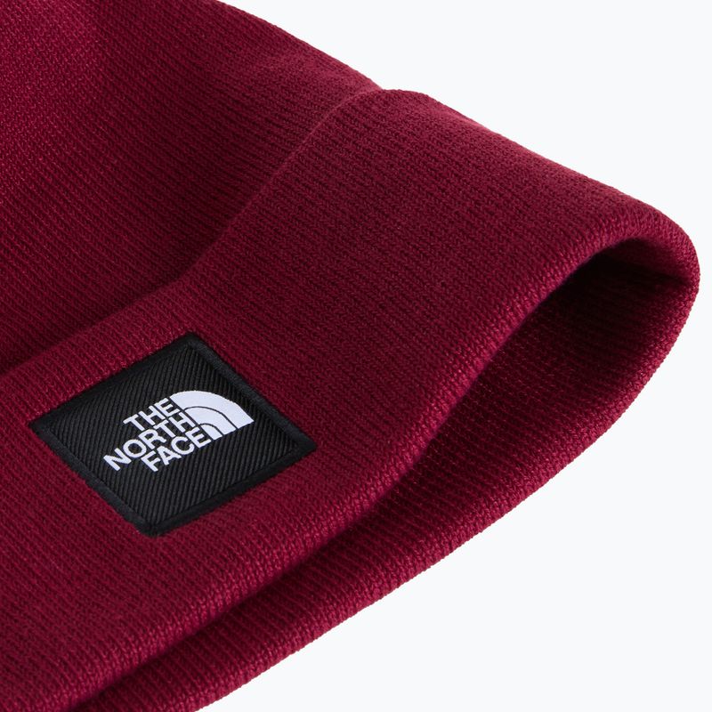 Wintermütze The North Face Dock Worker Recycled Beanie burgundy crush 2