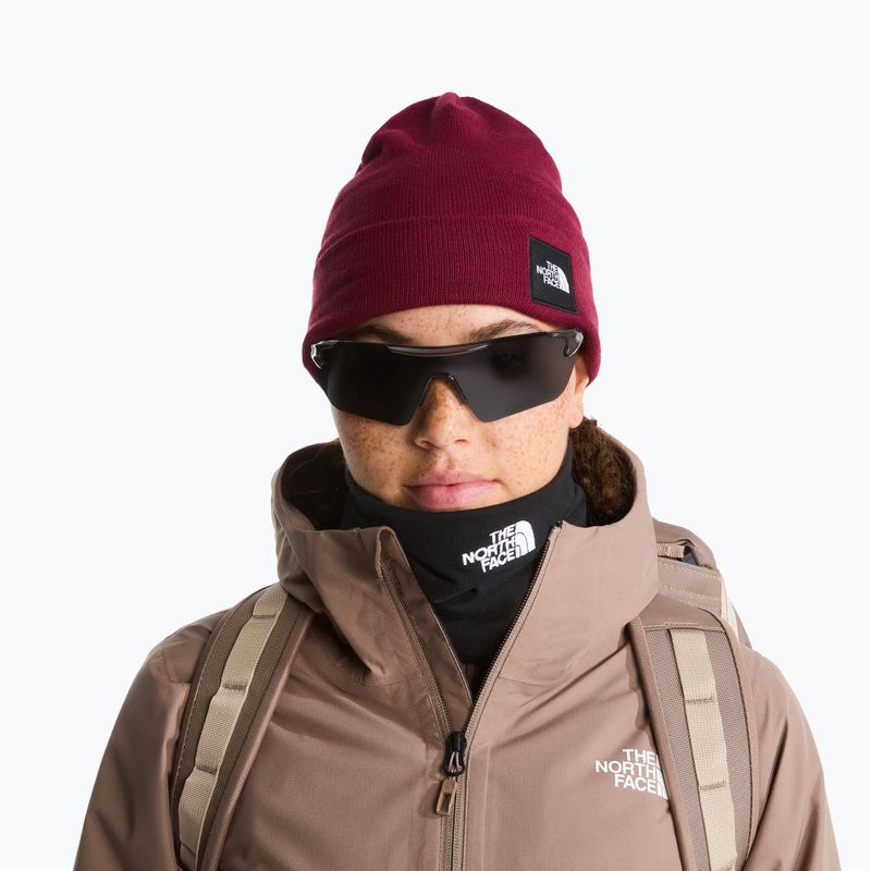 Wintermütze The North Face Dock Worker Recycled Beanie burgundy crush 3