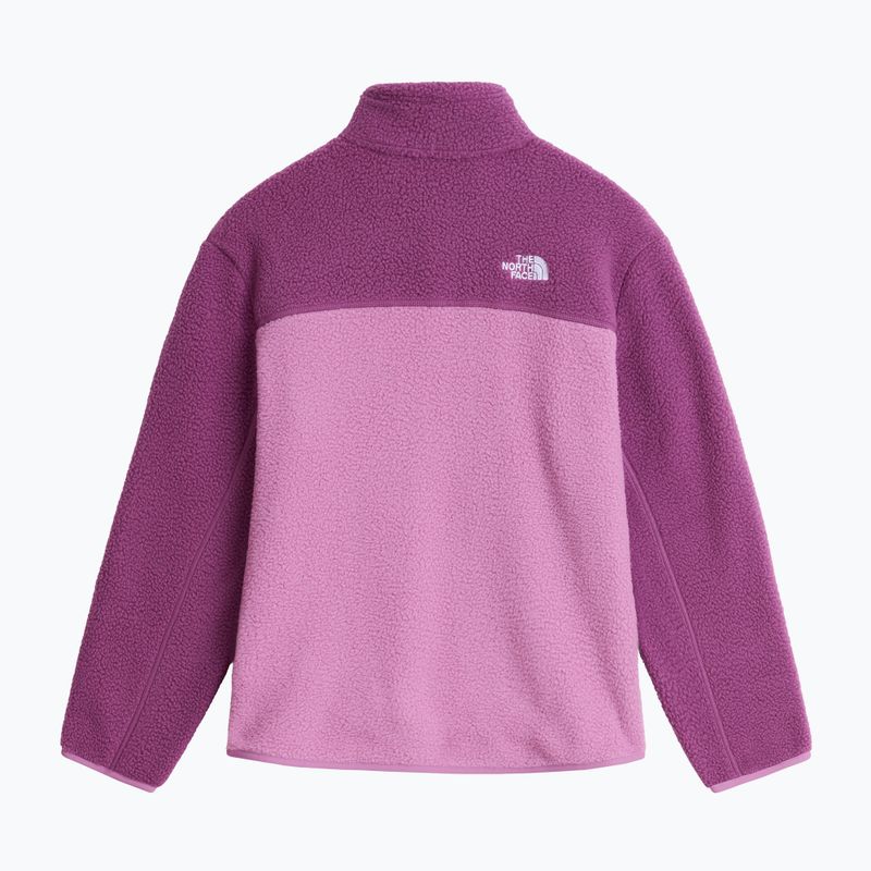 Kinder Fleecejacke The North Face Yumiori 1/4 Zip hushed lavender 2