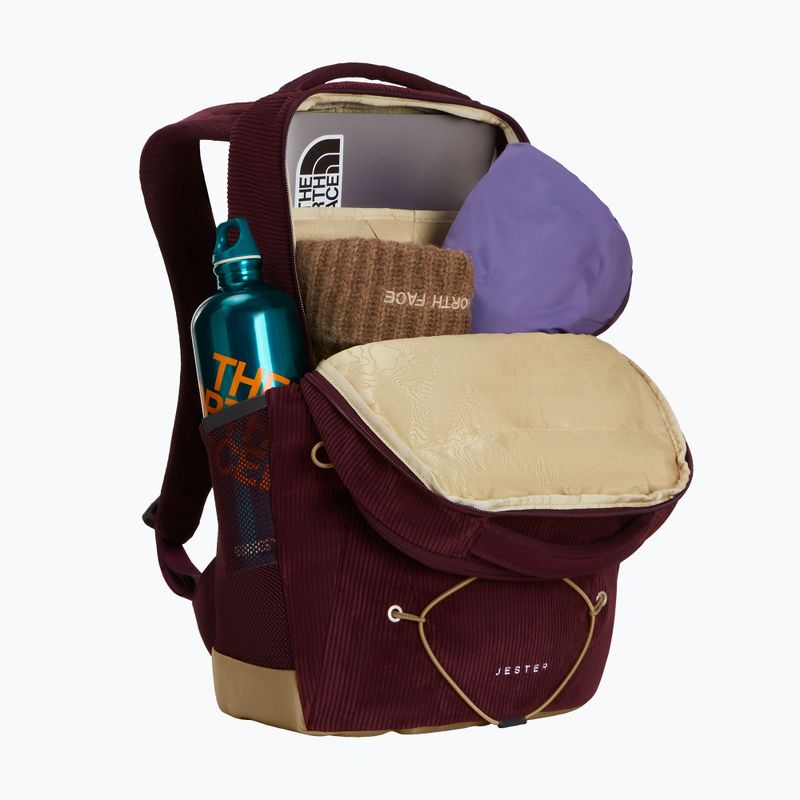 Cityrucksack The North Face Jester Pro 28 l deep burgundy/leather bro 4