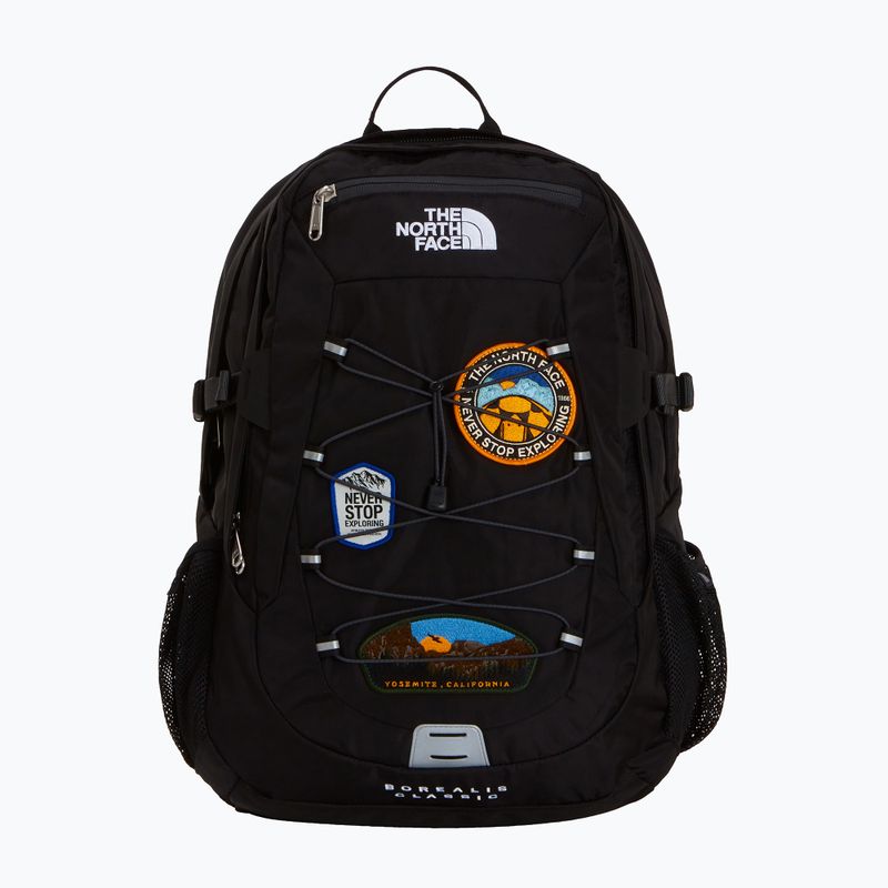 Cityrucksack The North Face Borealis Classic Patch 29 l tnf black/asphalt grey/patch