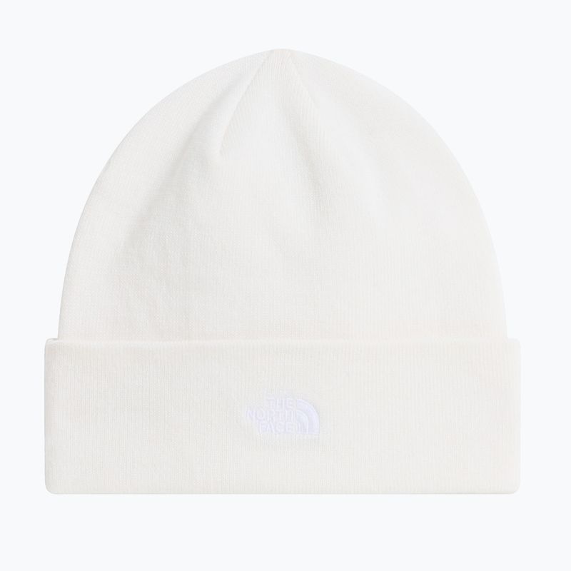 Wintermütze The North Face Norm Beanie white dune