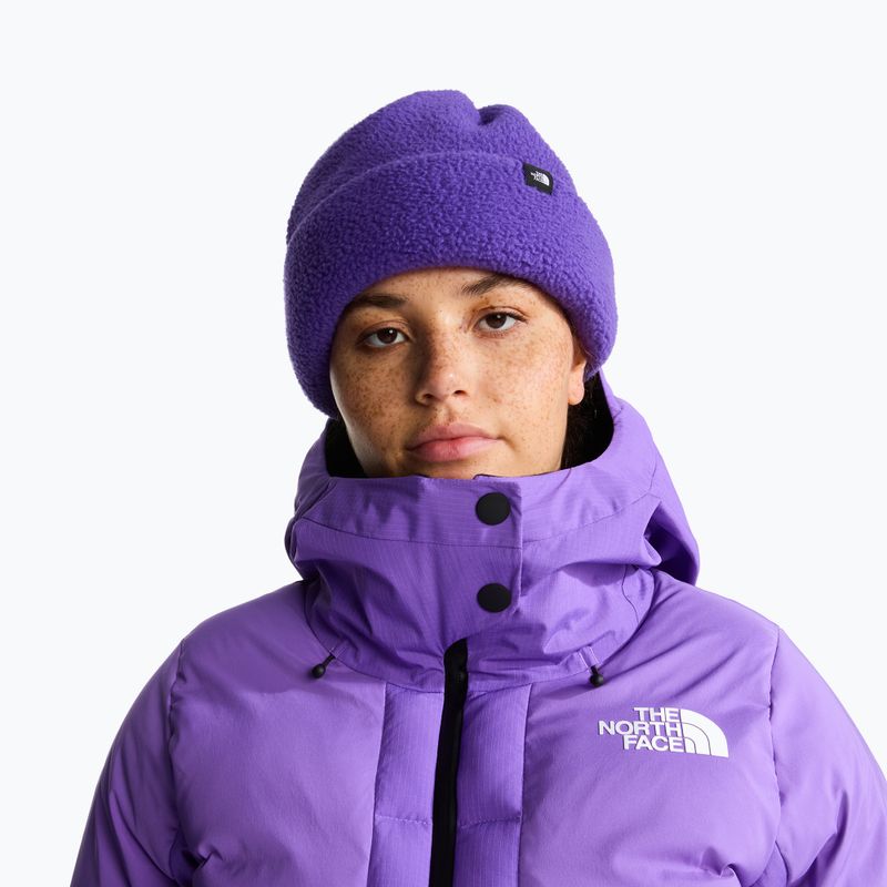 Wintermütze The North Face Whimzy Convertible Beanie peak purple 4