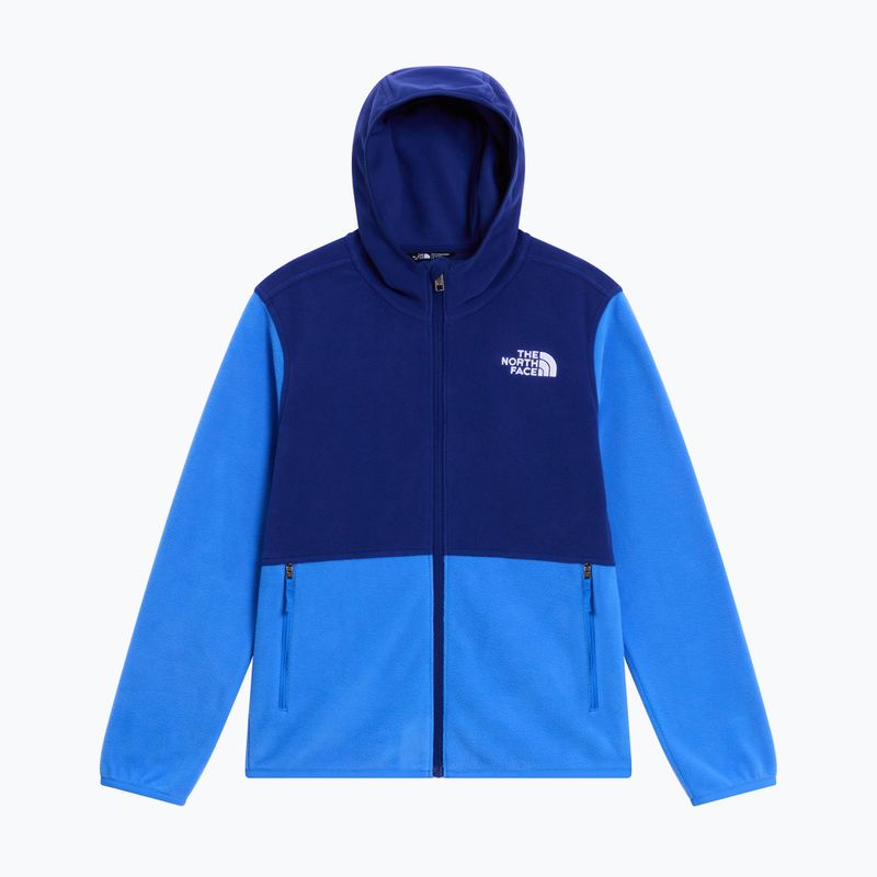Kinder Fleecejacke The North Face Teen Glacier Full Zip Hoodie bold blue/activ blue 5