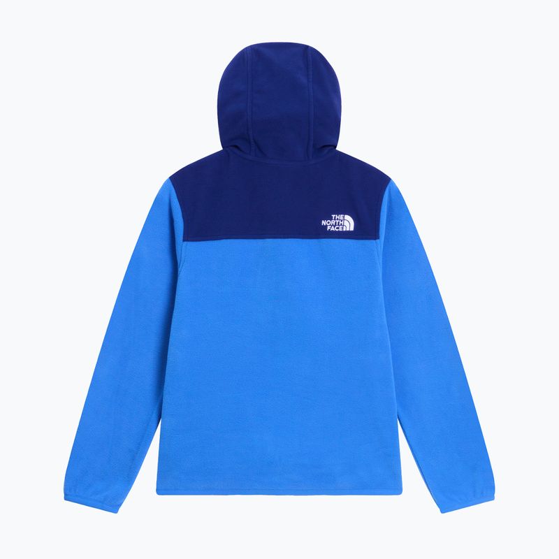 Kinder Fleecejacke The North Face Teen Glacier Full Zip Hoodie bold blue/activ blue 6