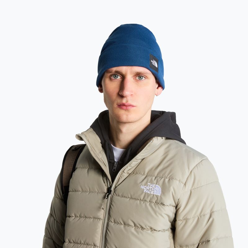 Wintermütze The North Face Dock Worker Recycled Beanie shady blue 3