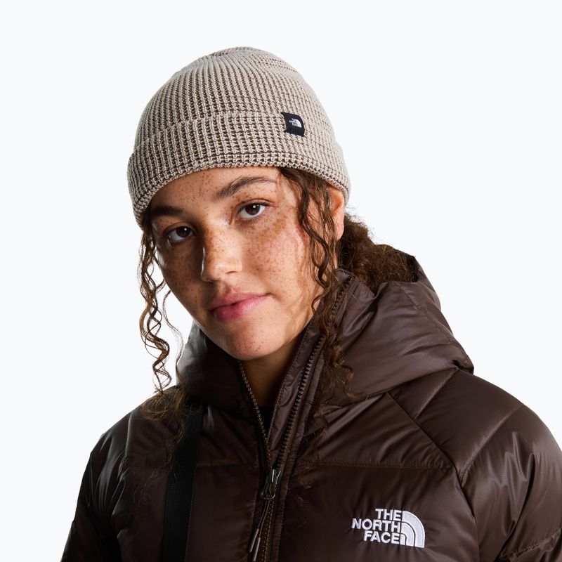 Wintermütze The North Face Fisherman Beanie timeless taupe 3