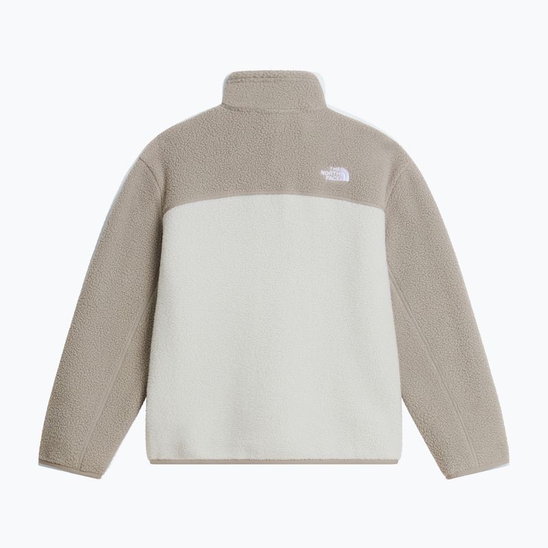 Kinder Fleecejacke The North Face Yumiori 1/4 Zip cumulus cloud/s 2