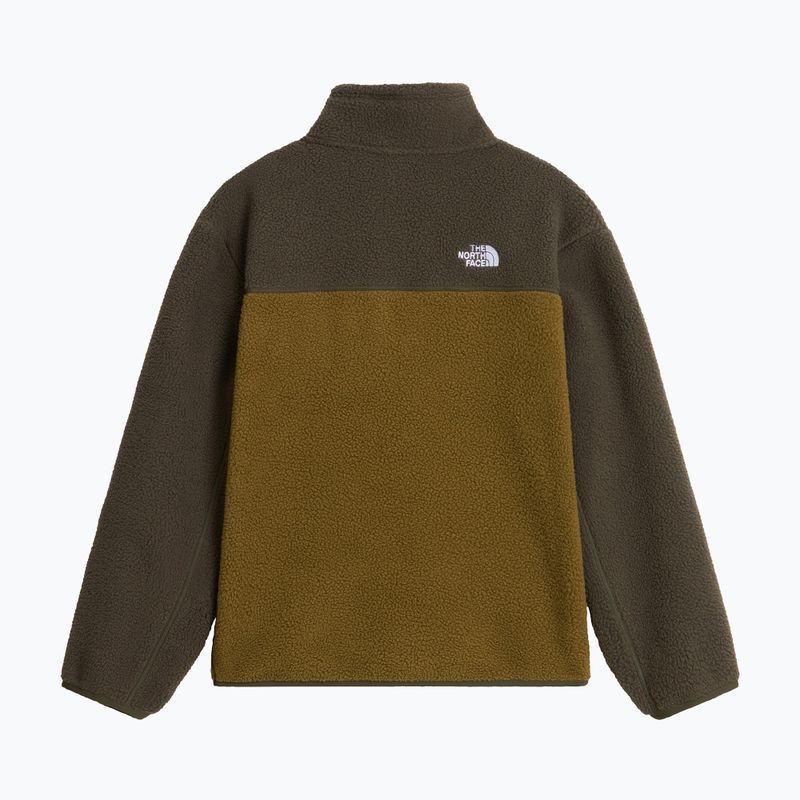 Kinder Fleecejacke The North Face Yumiori 1/4 Zip caraway seed/ne 2