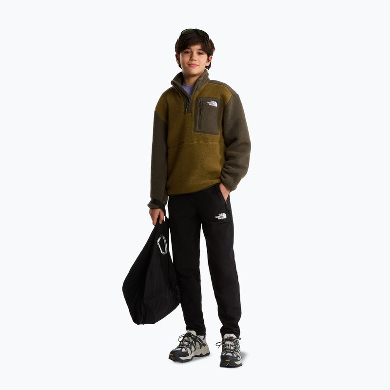 Kinder Fleecejacke The North Face Yumiori 1/4 Zip caraway seed/ne 4