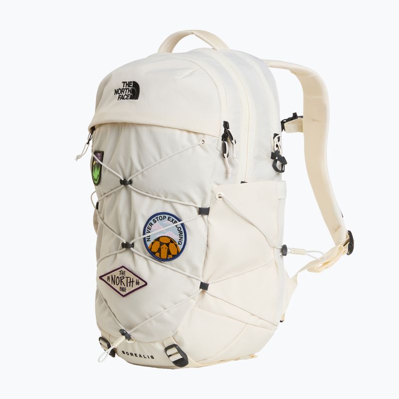 Cityrucksack The North Face Borealis Patch 21 l white dune/patch 2