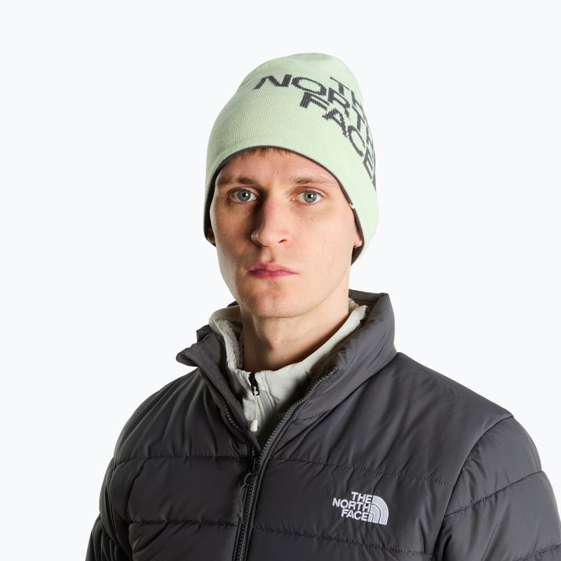 Wintermütze The North Face Reversible Highline anthracite grey 3