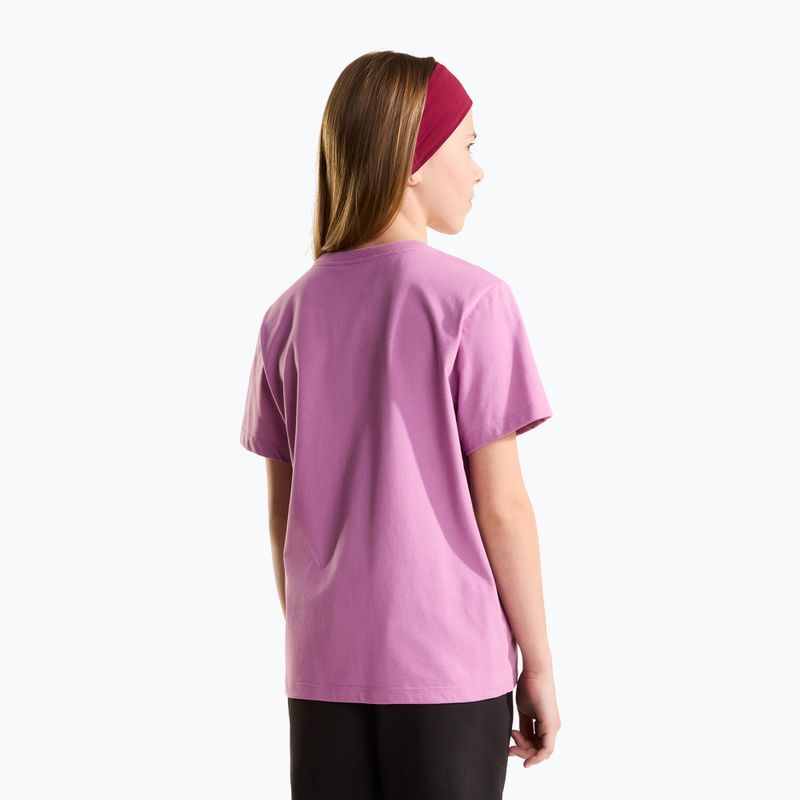 Kinder-Shirt The North Face Evolution Simple Dome SS Tee hushed lavender 3