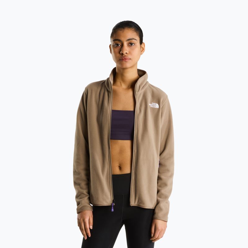 Fleecejacke für Herren The North Face Glacier Fleece garnet 4