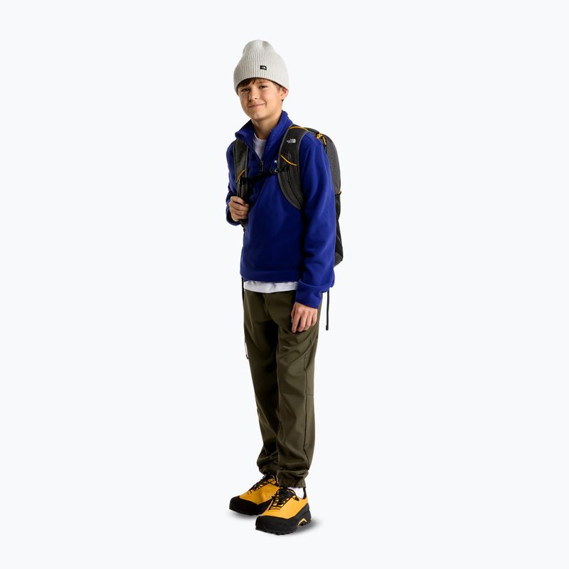 Kinder Fleecejacke The North Face Teen Glacier 1/4 Zip bold blue 2