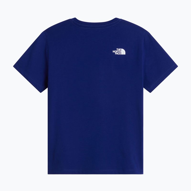Kinder-Shirt The North Face Evolution Half Dome SS Tee bold blue 2