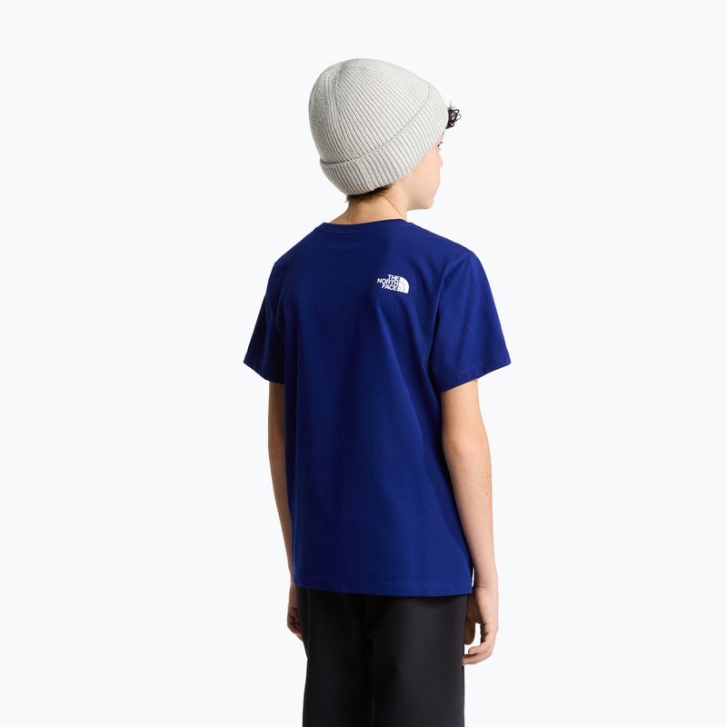 Kinder-Shirt The North Face Evolution Half Dome SS Tee bold blue 5