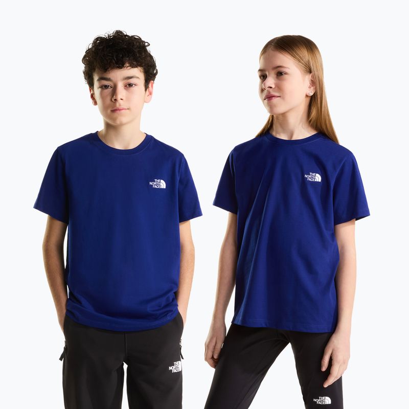 Kinder-Shirt The North Face Evolution Simple Dome SS Tee bold blue 3